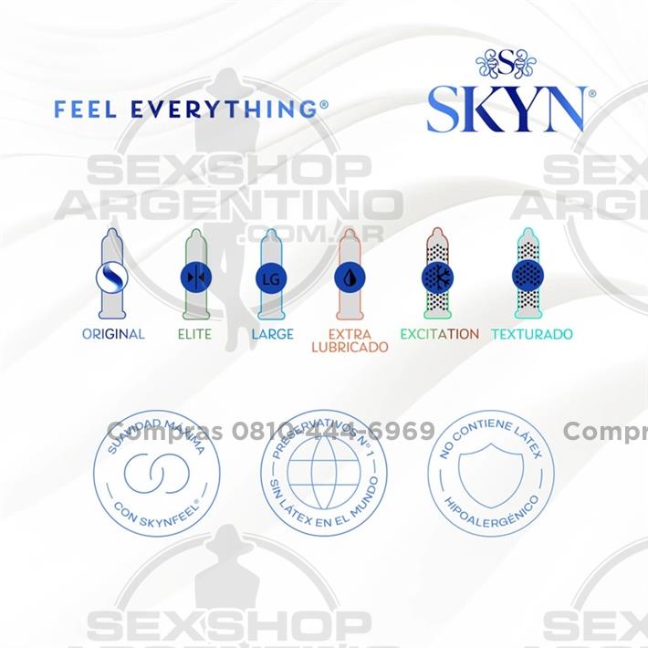 Preservativo SKYN Excitacion